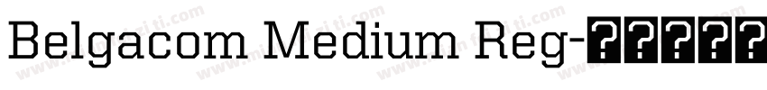 Belgacom Medium Reg字体转换